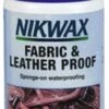 Nikwax Fabric & Leather Proof -Hiking And Camping 0020747 nikwax fabric leather brush