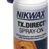 Nikwax TX Direct Spray On Waterproofer 1 Nikwax TX Direct Spray On Waterproofer -Hiking And Camping 0020758 nikwax tx direct 300ml spray o