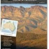 Hema Australia Road & Terrain Map -Hiking And Camping 0022325 australia road terrain map