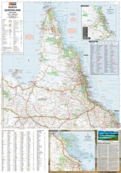 Hema North Queensland Map -Hiking And Camping 0022355 north qld map