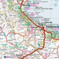 Hema North Queensland Map -Hiking And Camping 0022359 north qld map