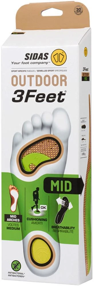 Sidas 3 Feet Outdoor Insole Mid 11 Sidas 3 Feet Outdoor Insole Mid - Image 9