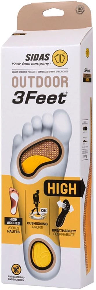 Sidas 3 Feet Outdoor Insole High 6 Sidas 3 Feet Outdoor Insole High - Image 4