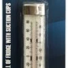 Horizontal RV Fridge Thermometer -Hiking And Camping 0027038 horizontal rv fridge thermometer