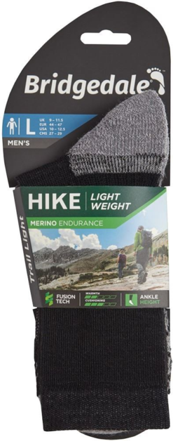 Bridgedale Hike Lightweight Men's Ankle Sock -Hiking And Camping 0028763 hike lightweight mens ankle sock