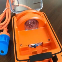 RV Plus 15A−10A Power Adapter -Hiking And Camping 0030702 rv plus 15a 10a power adapter