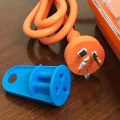 RV Plus 15A−10A Power Adapter -Hiking And Camping 0030704 rv plus 15a 10a power adapter