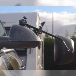 Grand Aero 4 Towing Mirrors − Standard Convex Glass -Hiking And Camping 0035276 grand aero 3 extra wide xxl towing mirrors convex