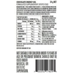 Clif Shot Energy Gel Chocolate -Hiking And Camping 0035545 shot energy gel chocolate