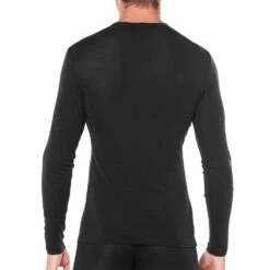 Icebreaker Men's 175 Everyday Long Sleeve Crewe -Hiking And Camping 0035735 copy of mens 175 everyday long sleeve crewe small black