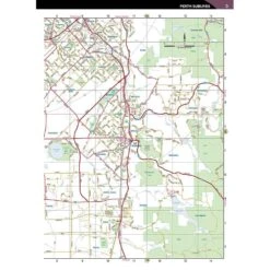 Hema Western Australia Road & 4wd Track Atlas -Hiking And Camping 0036843 western australia road 4wd track atlas