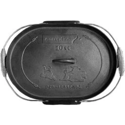 Cast Iron Camp Oven 10 Quart -Hiking And Camping 0041279 cast iron camp oven 10 quart