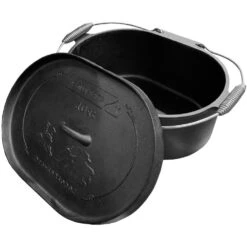 Cast Iron Camp Oven 10 Quart -Hiking And Camping 0041280 cast iron camp oven 10 quart