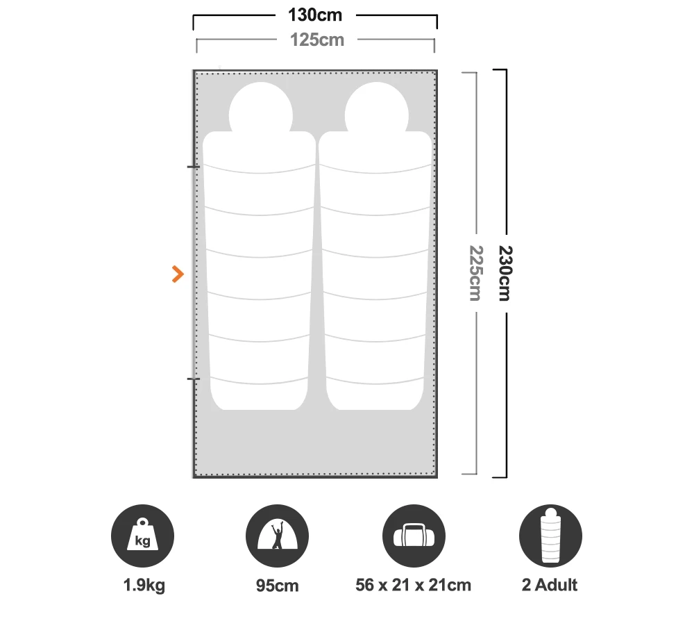 OZtrail Mozzie Dome II Tent 5 OZtrail Mozzie Dome II Tent - Image 3