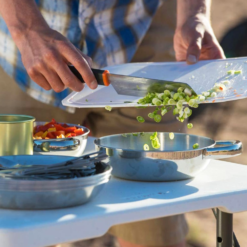 GSI Outdoors Santoku 6" Chef Knife -Hiking And Camping 1192717 santoku 6 chef knife