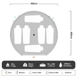 Bellbird Glamping Tent -Hiking And Camping 1202475