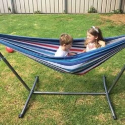 OZtrail Anywhere Hammock Double & Frame -Hiking And Camping 1203028 anywhere hammock double frame