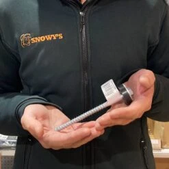 Short Flat Top Drillable Tent Peg -Hiking And Camping 1205570 short flat top drillable tent peg