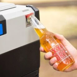 Companion Lithium 75L Dual Zone Rechargeable Fridge/Freezer -Hiking And Camping 1207173 lithium 75l dual zone rechargeable fridgefreezer