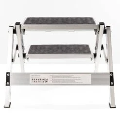 Two Stage Folding Step -Hiking And Camping 1210125 two stage folding step