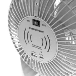 Companion Aero Breeze Portable Fan 17cm -Hiking And Camping 1210495 aero breeze portable fan 17cm