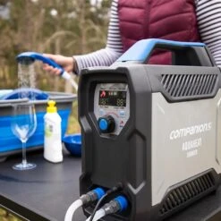 Companion AquaHeat Lithium Gas Shower -Hiking And Camping 1210649 aquaheat lithium gas shower