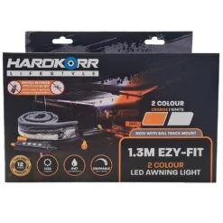 Lifestyle 1.3m Orange/White Ezy−Fit Waterproof LED Strip Light -Hiking And Camping 1212426 lifestyle 13m orangewhite ezy fit waterproof led strip light