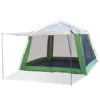 Coleman Instant Up Screen House With Floor 3.2 X 3.2 -Hiking And Camping 1213594 instant up screen house with awningssunwalls 33x33 1