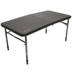 OZtrail Ironside 3 Foot 100cm Fold In Half Table -Hiking And Camping 1214314 ironside 3 foot 100cm fold in half table
