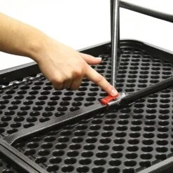 OZtrail Ironside 3 Foot 100cm Fold In Half Table -Hiking And Camping 1214315 ironside 3 foot 100cm fold in half table