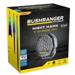 Night Hawk 9” VLI Series LED Driving Light -Hiking And Camping 1217722 night hawk 9 inch vli series led
