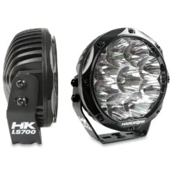 Lifestyle 7” LED Driving Lights With Wiring Harness -Hiking And Camping 1218042 hardkorr lifestyle 7inch led driving lights