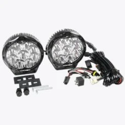 Lifestyle 7” LED Driving Lights With Wiring Harness -Hiking And Camping 1218043 hardkorr lifestyle 7inch led driving lights