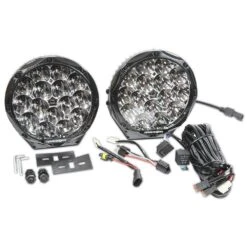 Lifestyle 8.5” LED Driving Lights With Wiring Harness -Hiking And Camping 1218046 hardkorr lifestyle 85inch led driving lights