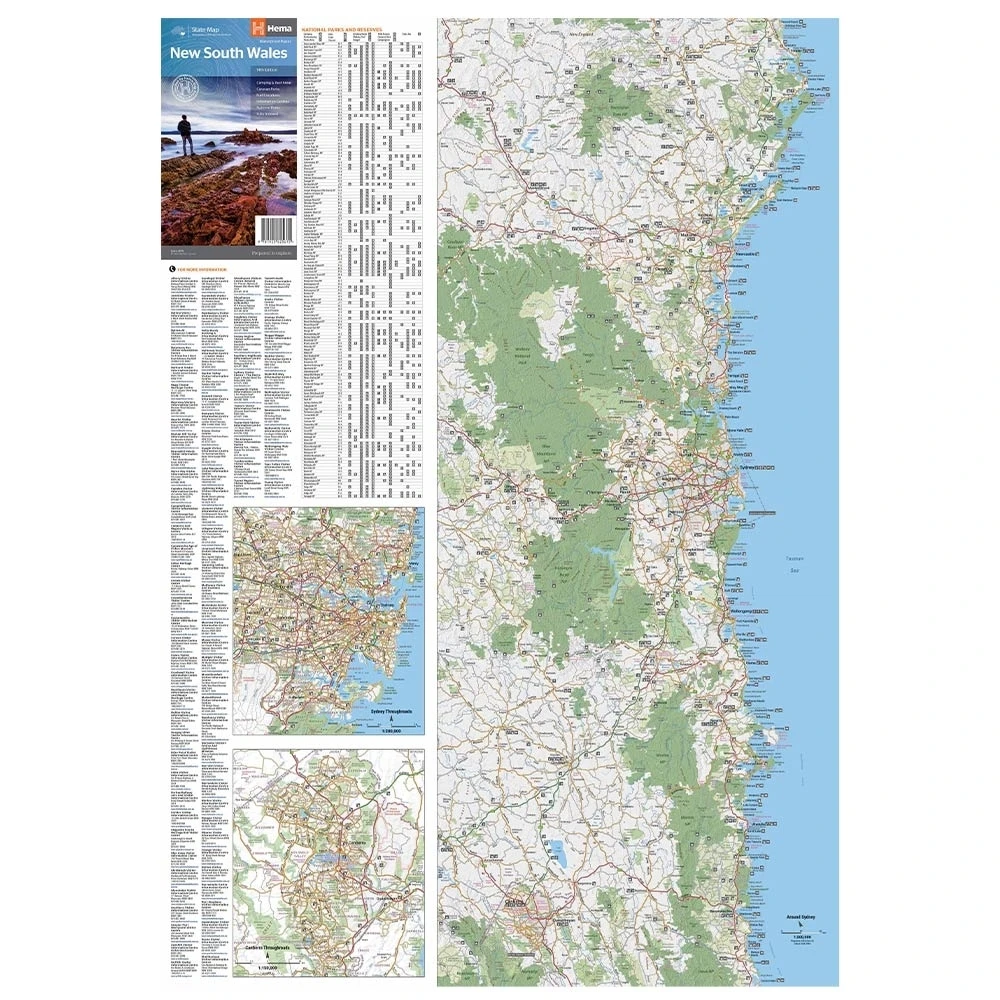 Hema New South Wales State Map 4 Hema New South Wales State Map - Image 2
