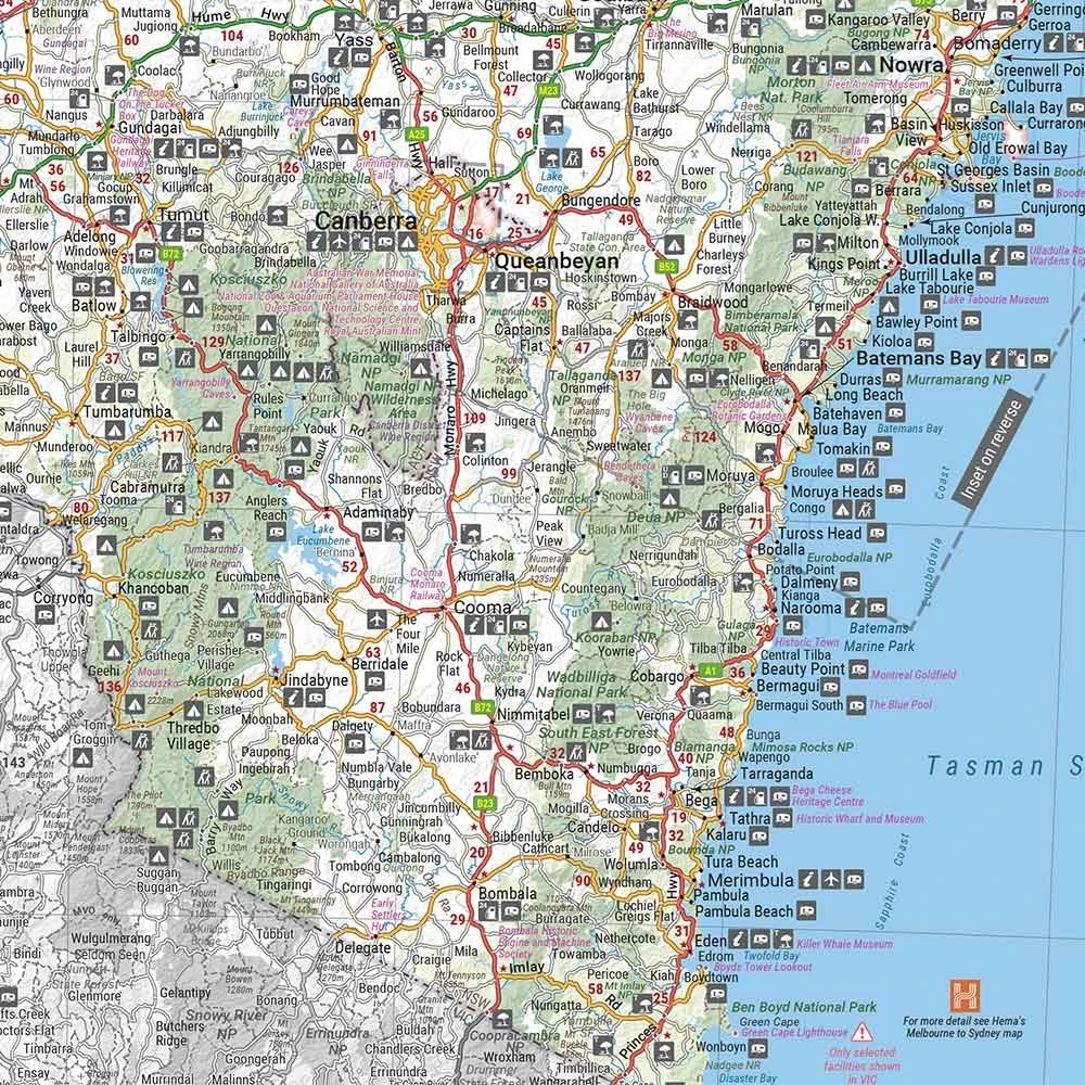 Hema New South Wales State Map 6 Hema New South Wales State Map - Image 4