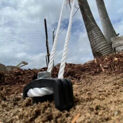 Galvanized Steel Screw Peg -Hiking And Camping 1222519 galvanized steel screw peg 220mm