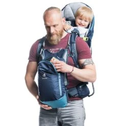 Deuter Kid Comfort Pro Child Carrier With Sun Roof & Daypack -Hiking And Camping 1222646 kid comfort pro child carrier
