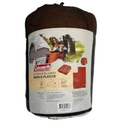 Coleman Outdoor Blanket Single Fleece -Hiking And Camping 1223053 outdoor blanket single deluxe fleece