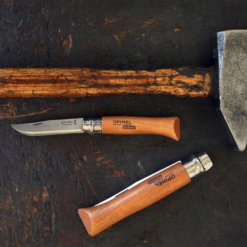 Opinel N°07 Carbon Knife -Hiking And Camping 1223402 traditional no07 carbon steel no 7vrn 8cm