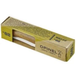 Opinel N°08 Walnut Knife -Hiking And Camping 1223463 traditional no08 stainless steel 85cm walnut