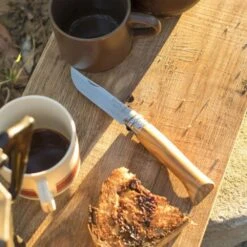 Opinel N°08 Olive Wood Knife + Sheath Boxed Set 13 Opinel N°08 Olive Wood Knife + Sheath Boxed Set -Hiking And Camping 1223481 n08 olive wood knife plus sheath boxed set