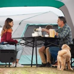 4−6 Person Slat Table -Hiking And Camping 1226469 4 6 person slat table