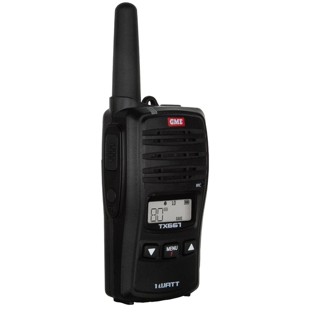 GME 1 Watt UHF CB Handheld Radio TX667 4 GME 1 Watt UHF CB Handheld Radio TX667 - Image 2