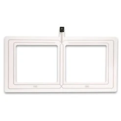 GME Transparent On−Glass UHF CB Antenna 4.5dBi Gain AE5004