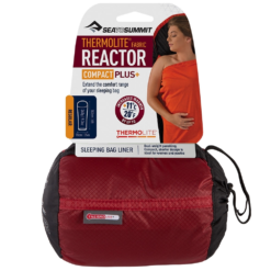 Sea To Summit Thermolite Reactor Compact Plus Liner − Short -Hiking And Camping 1235226 thermolite reactor compact plus liner short