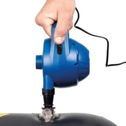 OZtrail 12V Hi Flo Air Pump -Hiking And Camping 1237585 12v hi flo air pump