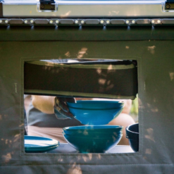 OZtrail Deluxe Camp Kitchen With Sink -Hiking And Camping 1241029 camp kitchen deluxe with sink