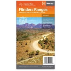 Hema Flinders Ranges Map 6th Edition