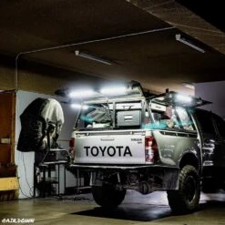 48cm Orange/White LED Light Bar Kit With Diffuser -Hiking And Camping 1241566 48cm orangewhite led light bar kit with diffuser